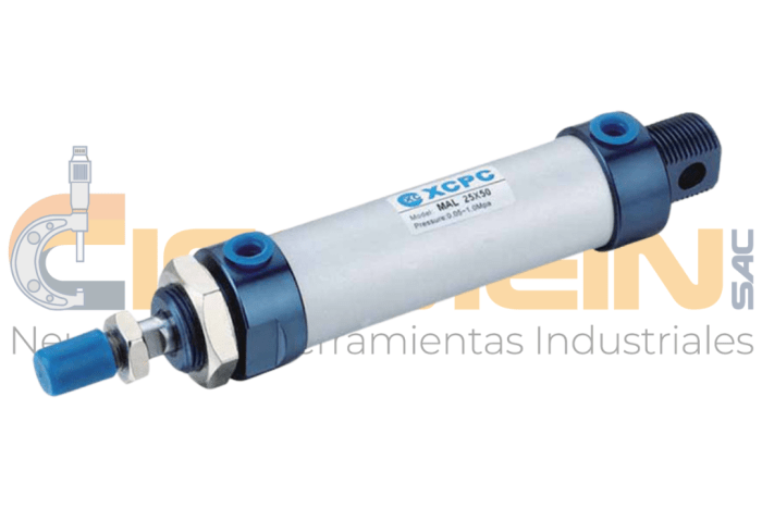 cilindro neumatico redondo de aluminio