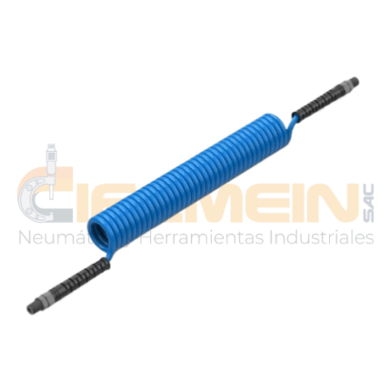 Manguera espiral neumatica 8mm
