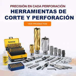 Herramientas de corte y perforación